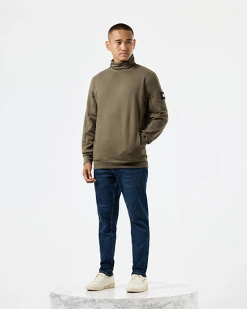 Weekend Offender Massa Balaclava Sweatshirt Castle Green