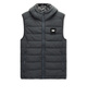 Weekend Offender Toronto Padded Gilet With Hood Cyclone Kamizelka z kapturem Szara