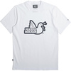 Peaceful Hooligan Outline T-Shirt White