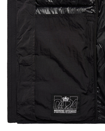 Weekend Offender Gacha Padded Gilet Black Kamizelka