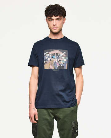 Weekend Offender Wyndham T-Shirt Navy Granatowy