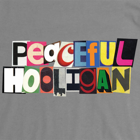 Peaceful Hooligan Ransom T-Shirt Chiseled Stone Grey