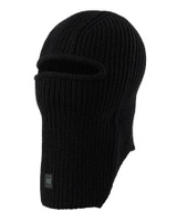 Weekend Offender Oden Rib Knit Balaclava Black