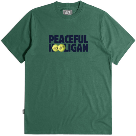 Peaceful Hooligan Tennis T-Shirt British Racing Green