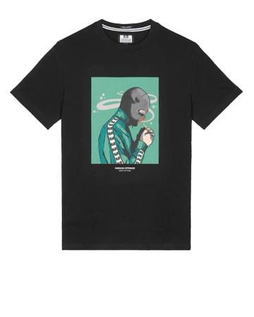 Weekend Offender Fumo Graphic T-shirt Black