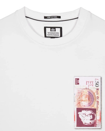 Weekend Offender High Graphic Tee White