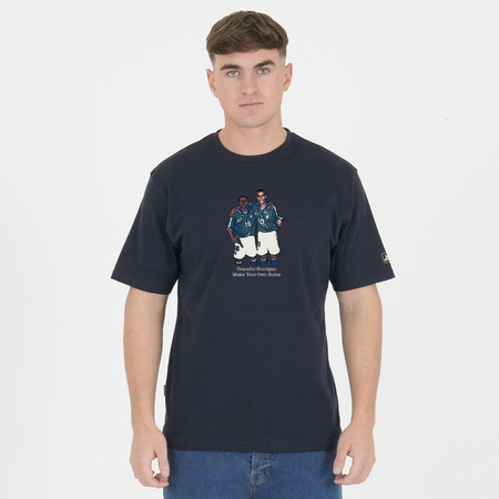 Peaceful Hooligan Ronaldinho T-shirt Navy Granatowy