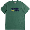 Peaceful Hooligan Tennis T-Shirt British Racing Green