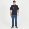 Peaceful Hooligan Zizou T-Shirt Zinedine Zidane vs Materazzi Navy Granatowy