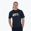 Peaceful Hooligan Ransom T-Shirt Chiseled Stone Navy