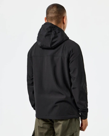 Weekend Offender Stipe Softshell Jacket Black