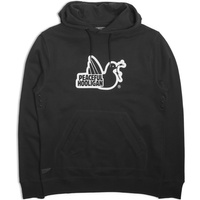 Peaceful Hooligan Outline Hoodie Black