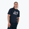 Peaceful Hooligan Outline T-Shirt Navy