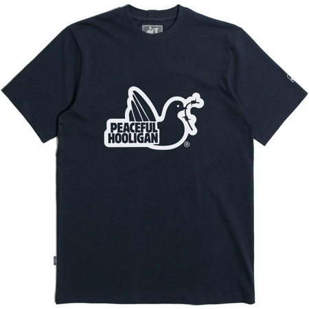 Peaceful Hooligan Outline T-Shirt Navy