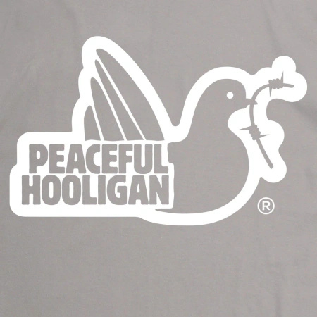 Peaceful Hooligan Outline T-Shirt Chiseled Stone