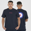 Peaceful Hooligan Target T-Shirt Navy Granatowy