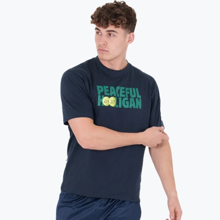 Peaceful Hooligan Tennis T-Shirt Navy