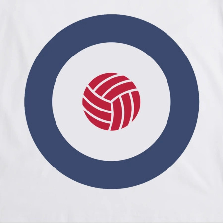 Peaceful Hooligan Target T-Shirt White Biały