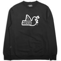 Peaceful Hooligan Outline Sweatshirt Black