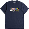 Peaceful Hooligan Ransom T-Shirt Chiseled Stone Navy