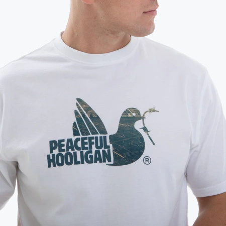 Peaceful Hooligan Hackney T-Shirt White