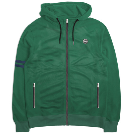 Peaceful Hooligan Court Track Top British Racing Green