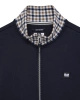 Weekend Offender Alameda Jacquard Rib Track Top Navy Kurtka Rozsuwana