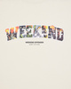 Weekend Offender Saturday Graphic Tee Weekend Calcium Kremowy