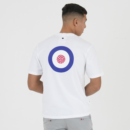 Peaceful Hooligan Target T-Shirt White Biały