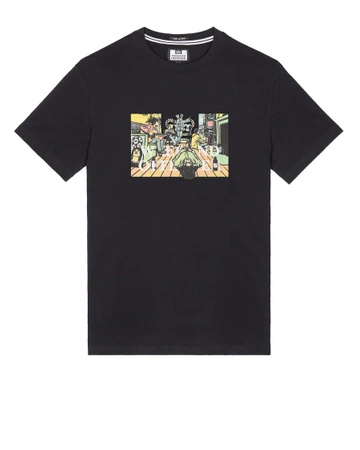 Weekend Offender Stratford Avenue Graphic Tee Black