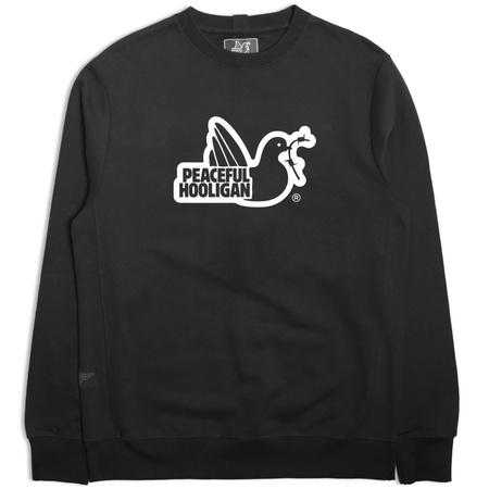 Peaceful Hooligan Outline Sweatshirt Black