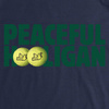 Peaceful Hooligan Tennis T-Shirt Navy