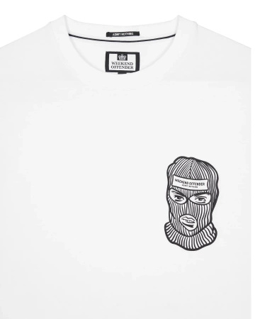Weekend Offender Bali Graphic Tee White