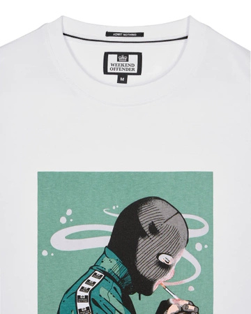 Weekend Offender Fumo Graphic T-shirt White