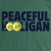 Peaceful Hooligan Tennis T-Shirt British Racing Green