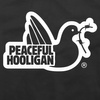 Peaceful Hooligan Outline Hoodie Black