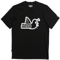 Peaceful Hooligan Outline T-Shirt Black