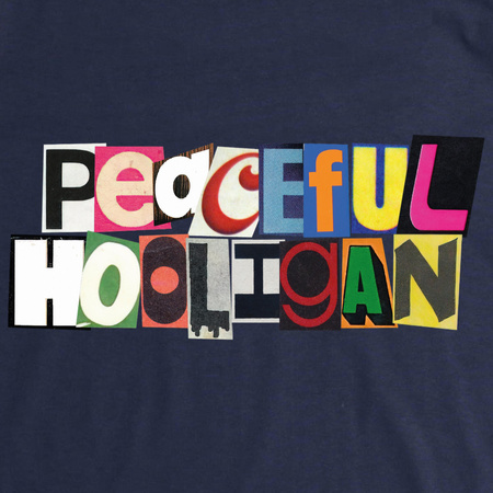 Peaceful Hooligan Ransom T-Shirt Chiseled Stone Navy