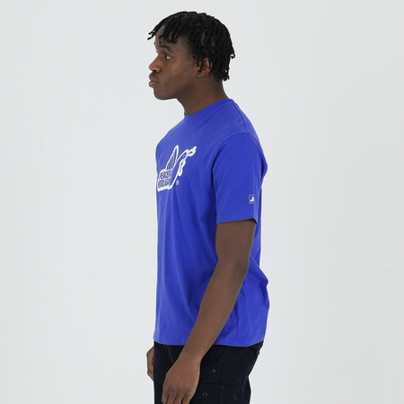 Peaceful Hooligan Outline T-Shirt Blueberry Jagodowy