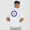 Peaceful Hooligan Target T-Shirt White Biały