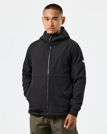 Weekend Offender Stipe Softshell Jacket Black