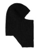 Weekend Offender Oden Rib Knit Balaclava Black