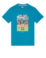 Weekend Offender Opus Graphic Tee Kingfish Blue