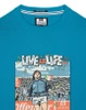 Weekend Offender Opus Graphic Tee Kingfish Blue