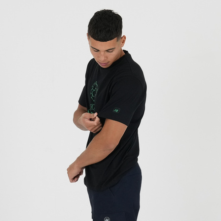 Peaceful Hooligan Corrupt League T-Shirt  Black Champions League Uefa