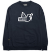 Peaceful Hooligan Outline Sweatshirt Navy