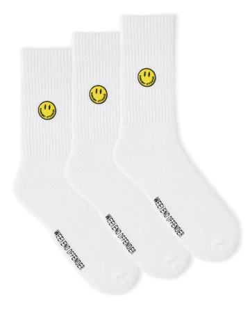 Weekend Offender Smiley Sport Socks 3 pack Skarpety