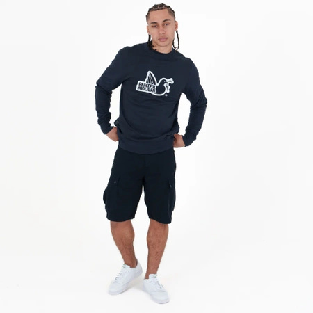 Peaceful Hooligan Outline Sweatshirt Navy