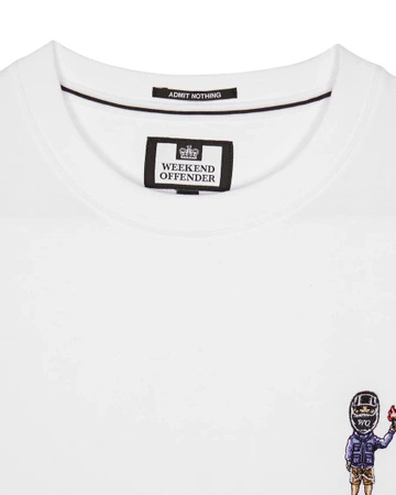 Weekend Offender Pyro T-shirt White