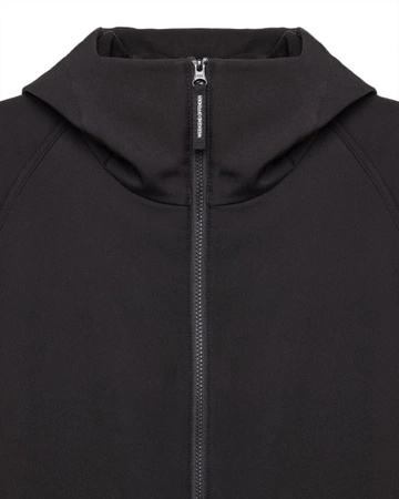 Weekend Offender Stipe Softshell Jacket Black